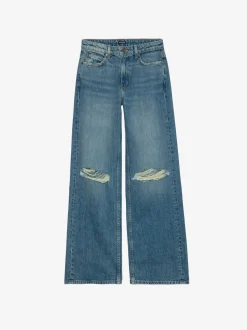 Store Zadig & Voltaire Whitney Wide Leg Jeans Mediumwash